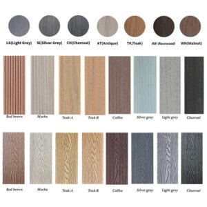 WPC DECKING Model Color Matching