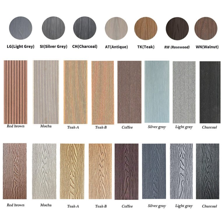 WPC DECKING Model Color Matching