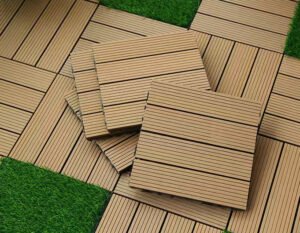 Contemporary Garden Decking Tiles